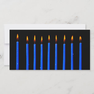 Cartão De Festividades Hanukkah Chanukah Hanukah Hannukah Menorah