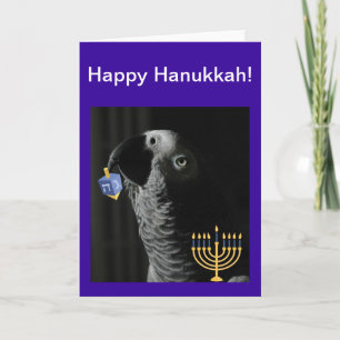Cartão De Festividades Hanukkah, Cinza africana do Congo