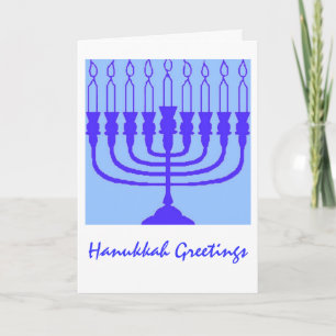 Cartão De Festividades Hanukkah Greetings