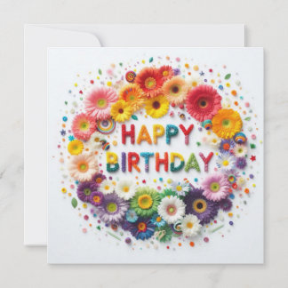 Cartão De Festividades Happy Birthday Greeting Cards