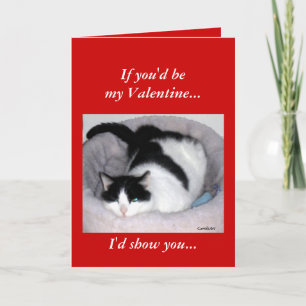Cartão De Festividades "Happy Cat" Valentine