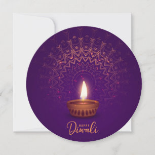 Cartão De Festividades Happy Diwali