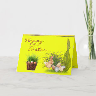 Cartão De Festividades Happy Easter Card