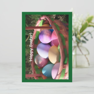 Cartão De Festividades Happy Easter Greeting Card