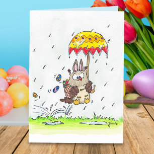 Cartão De Festividades HAPPY EASTER greeting card by Nicole Janes