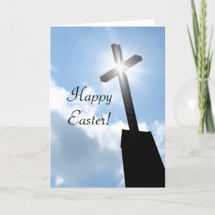 Cartão De Festividades Happy Easter Religious Greeting Card