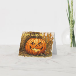 Cartão De Festividades Happy Halloween