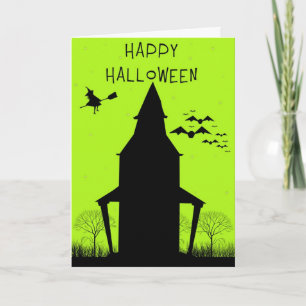 Cartão De Festividades Happy Halloween Card