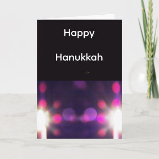 Cartão De Festividades Happy Hanukkah