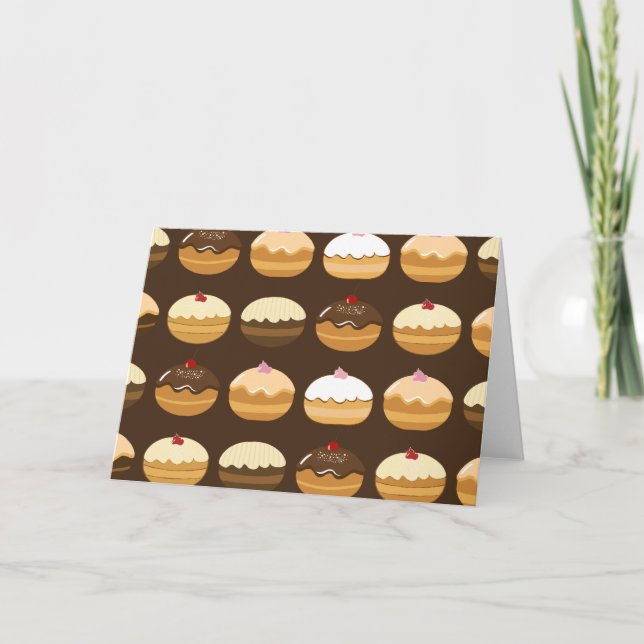 Cartão De Festividades Happy Hanukkah (Frente)