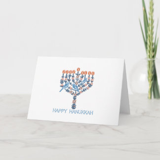 Cartão De Festividades Happy Hanukkah