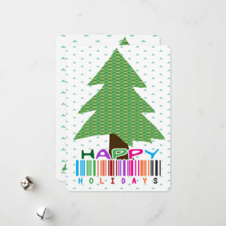 Cartão De Festividades Happy Holidays