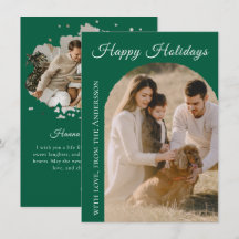 Happy Holidays Arch 2 Photo