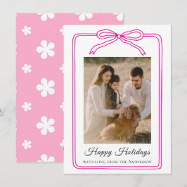 Cartão De Festividades Happy Holidays Arch Photo