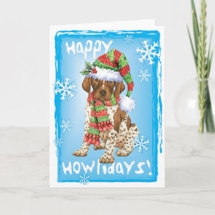 Cartão De Festividades Happy Howliday GSP