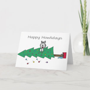 Cartão De Festividades Happy Howlidays