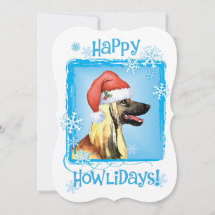 Cartão De Festividades Happy Howlidays, Afegã