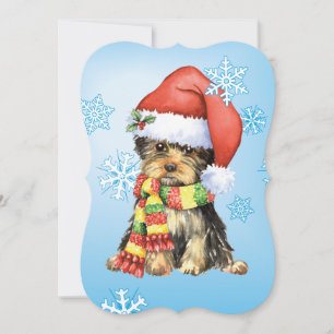 Cartão De Festividades Happy Howlidays Yorkie