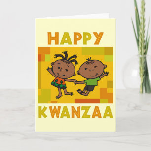 Cartão De Festividades Happy Kwanzaa