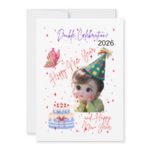 Happy New Year & Happy Birthday Double Celebration