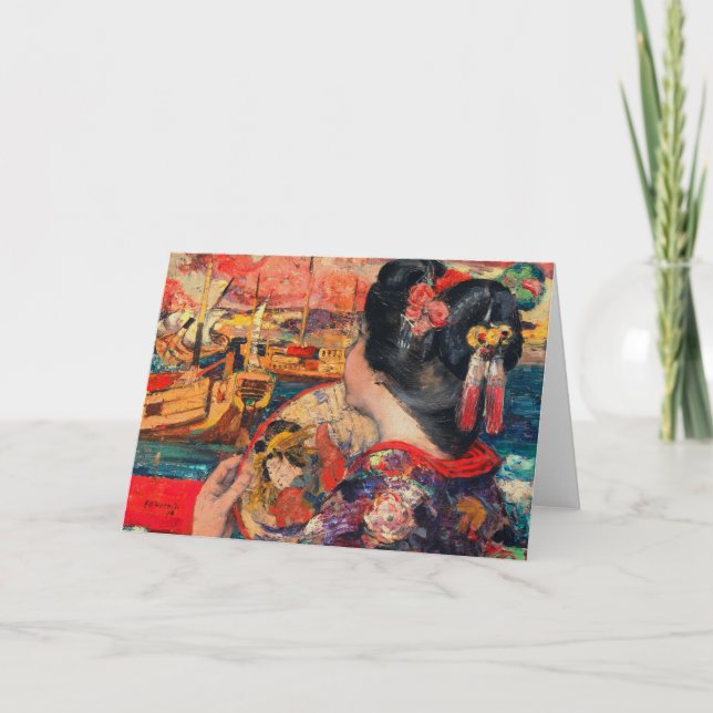 Cartão De Festividades Happy New Year-Japanese language and Text (Frente)