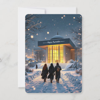 Cartão De Festividades Happy Ramadan