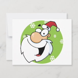 Cartão De Festividades Happy Santa Clause T-shirts e presentes