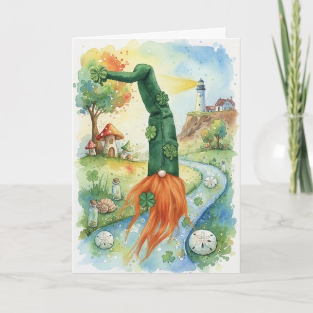 Cartão De Festividades Happy St Patricks Day  (Frente)