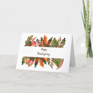 Cartão De Festividades Happy Thanksgiving Give Thanks On This Day