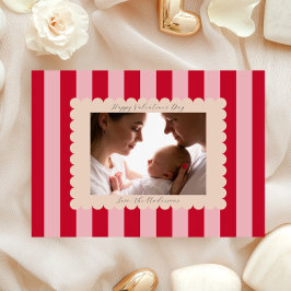 Cartão De Festividades Happy Valentine's Day Custom Photograph Modern