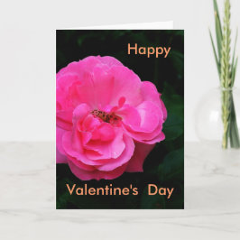 Cartão De Festividades Happy Valentine's Day, rose