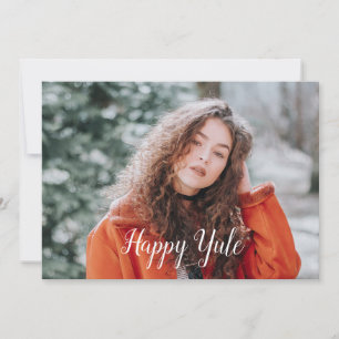 Cartão De Festividades Happy Yule