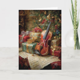 Cartão De Festividades Harmonia de Natal