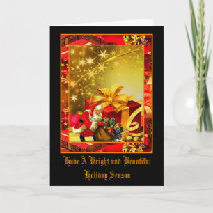 Cartão De Festividades Have A Bright and Beautiful Holiday