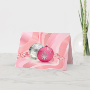 Cartão De Festividades HAVE A PINK PINK CHRISTMAS by SHARON SHARPE
