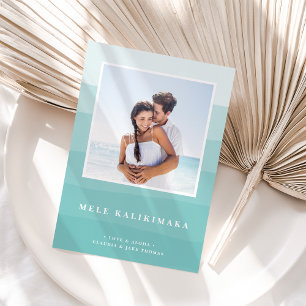 Cartão De Festividades Hawaiian Wish Foto