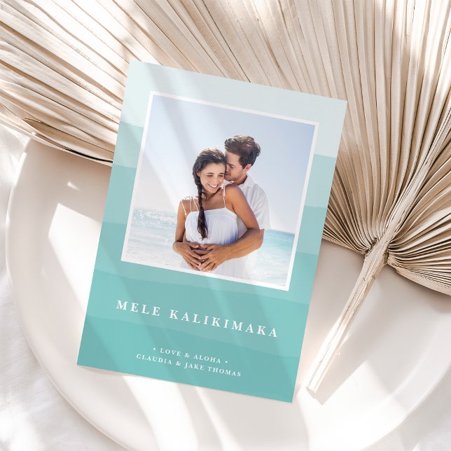 Cartão De Festividades Hawaiian Wish | Foto (Criador carregado)