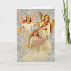 Cartão De Festividades Heavenly Angels Easter Card
