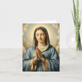 Cartão De Festividades Heilige Mutter Gottes – Göttliche Liebe & Schutz