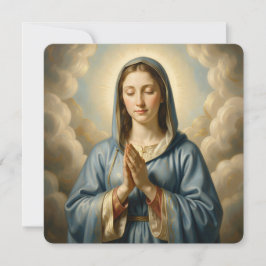 Cartão De Festividades Heilige Mutter Gottes – Göttliche Liebe & Schutz