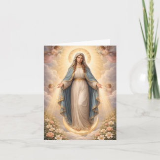Cartão De Festividades Heilige Mutter Gottes Göttliche Liebe & Schutz´11