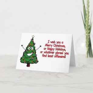 Cartão De Festividades Hilarious Christmas Card for Friends and Family