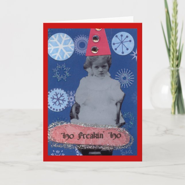 Cartão De Festividades Ho Freakin Ho (Frente)