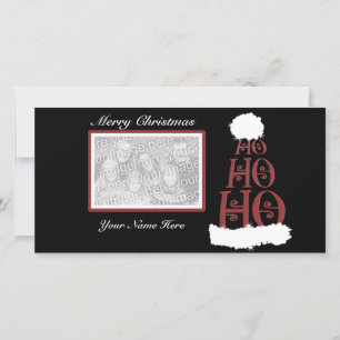 Cartão De Festividades Ho Ho ~ Feliz Natal