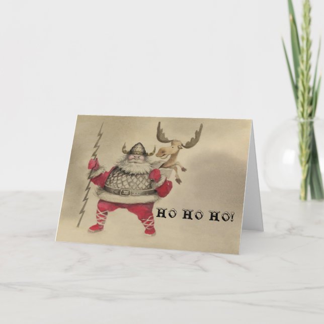 CARTÃO DE FESTIVIDADES HO HO HO! (Frente)