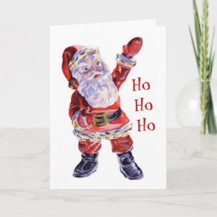 Cartão De Festividades Ho Ho Ho Santa Card