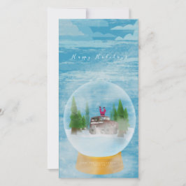 Cartão De Festividades Ho ho Holidays