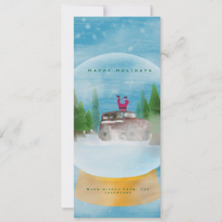 Cartão De Festividades Ho ho Holidays Holiday Card