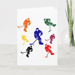 CARTÃO DE FESTIVIDADES HOCKEY