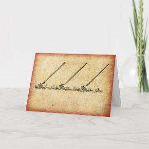 Cartão De Festividades Hoe, Hoe, Hoe Greeting Card